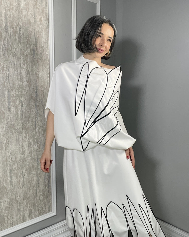 Burcu Aslan Blouse PELE OVERSIZE FLEXIBLE BLOUSE