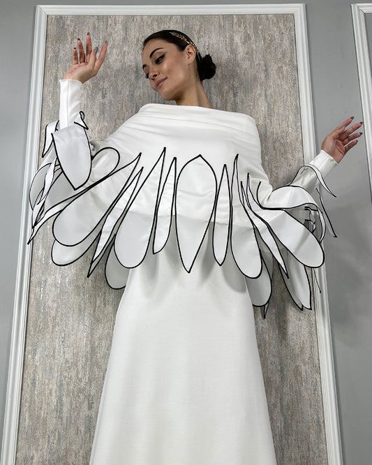 Burcu Aslan Dress PEKA LIMITED EDITION FLEXIBLE CLOAK-BLOUSE