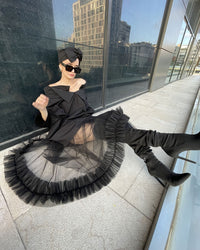 BASOLA TULLE SKIRT