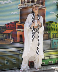 Burcu Aslan Kimono ETOS LINEN CAFTAN KIMONO