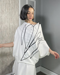 Burcu Aslan Blouse PELE OVERSIZE FLEXIBLE BLOUSE