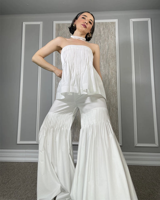 Burcu Aslan Pants BETOR COTTON PANTS