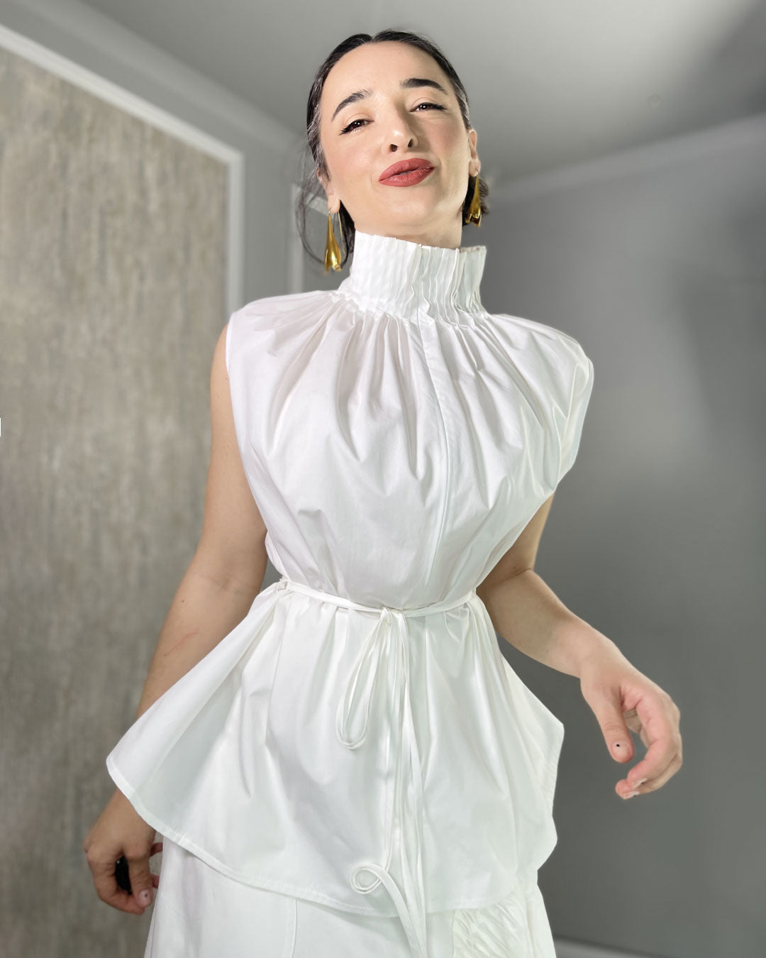 Burcu Aslan Blouse BAK COTTON BLOUSE