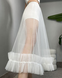 SABURA TULLE SKIRT