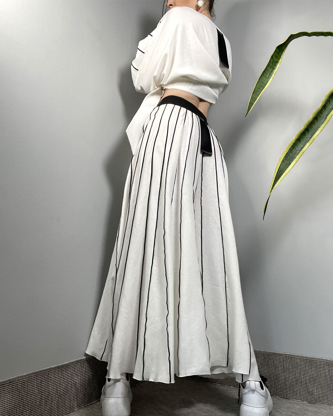 ERAN LINEN SKIRT-PANTS