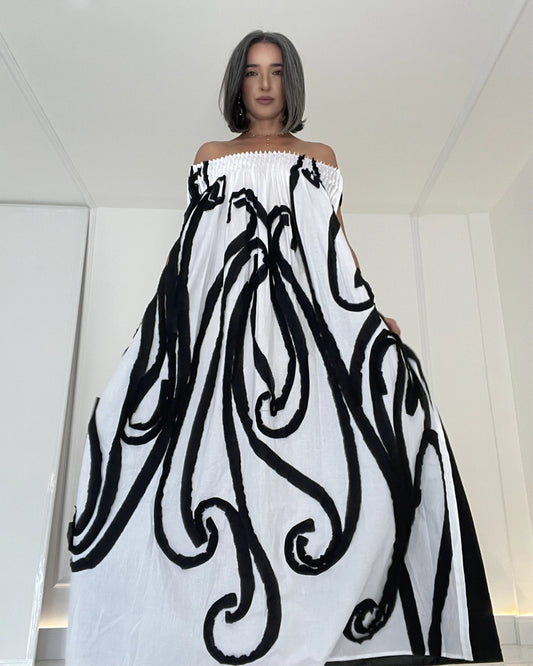 Burcu Aslan Dress FELA COTTON DRESS