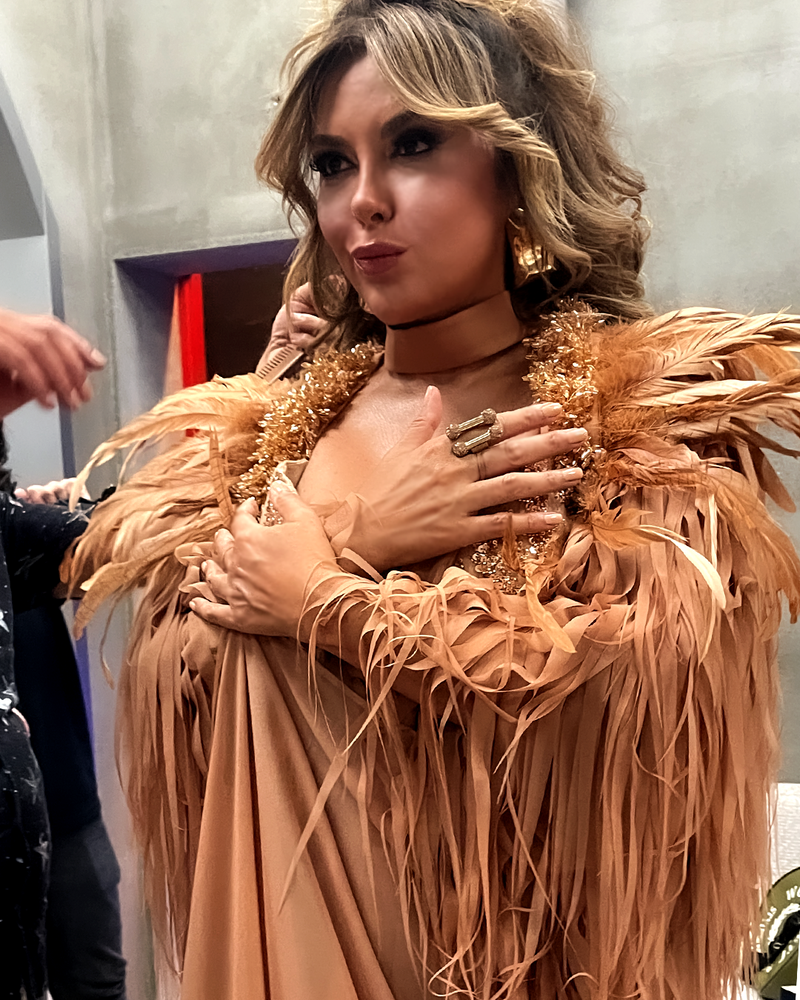 Textile Architecture on Stage: Amazon Power Behind Chiffon Romance