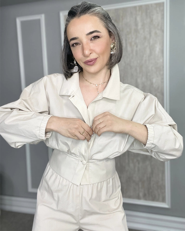Burcu Aslan Shirt HASSA COTTON SHIRT
