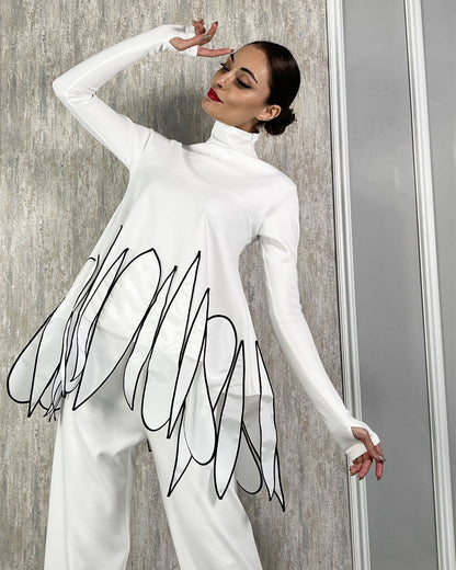 Burcu Aslan Blouse ELINA FLEXIBLE TUNIC - BLOUSE