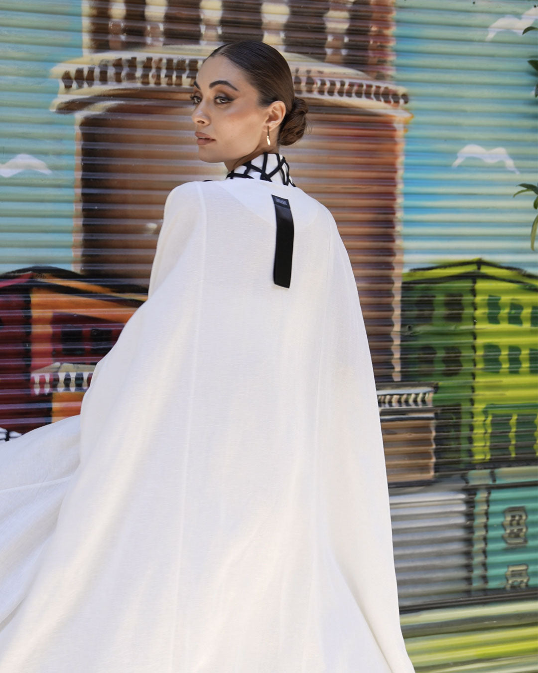 Burcu Aslan Kimono ETOS LINEN CAFTAN KIMONO