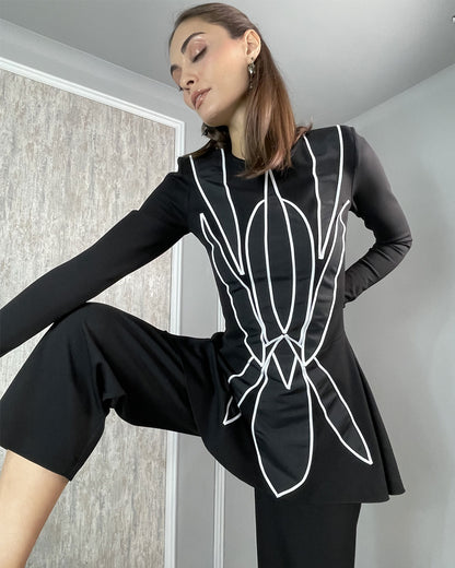 Burcu Aslan Dress CENO FLEXIBLE MINI DRESS-TUNIC