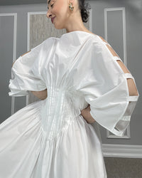 Burcu Aslan Dress VOREL OVERSIZE COTTON DRESS