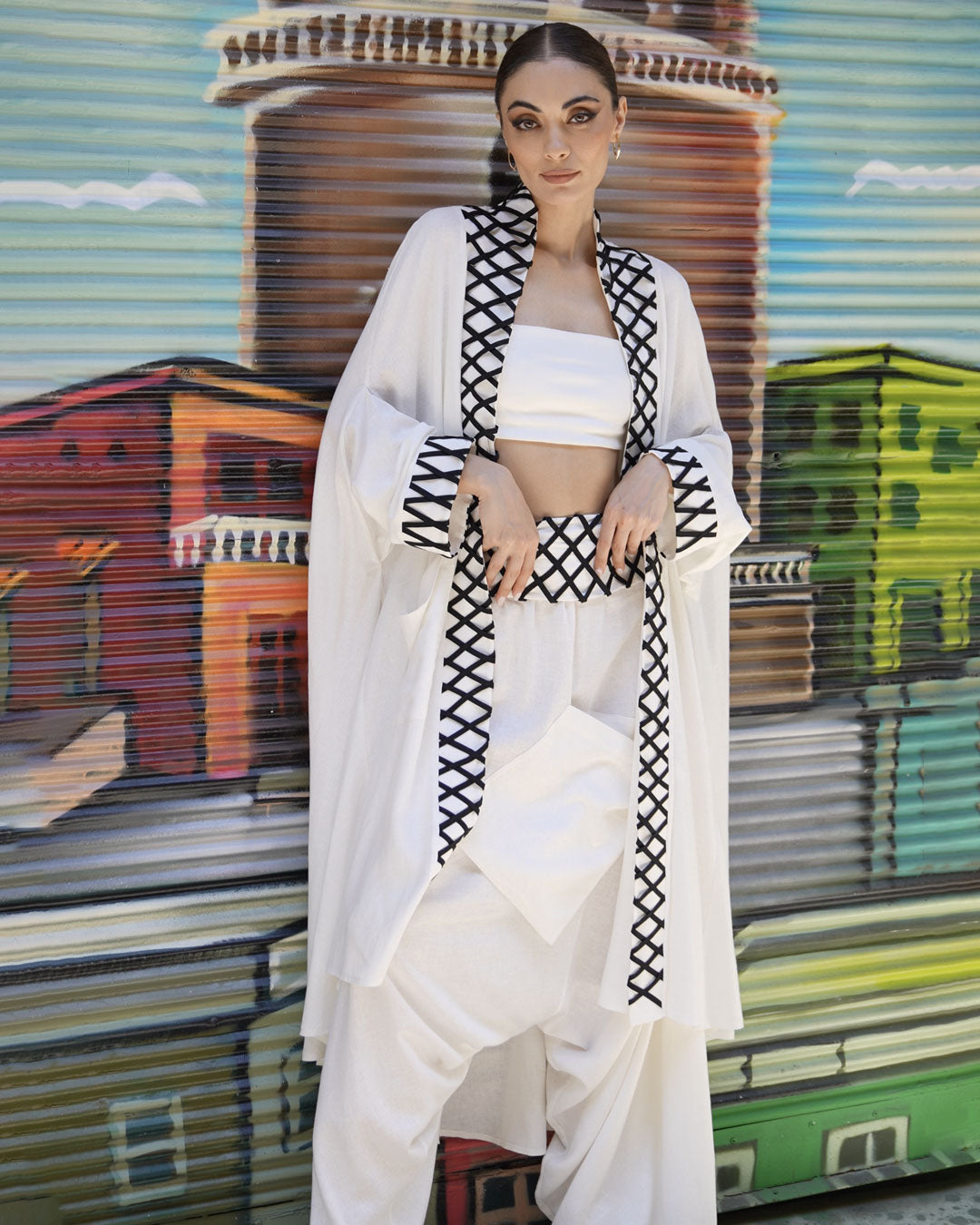 ETOS LINEN CAFTAN KIMONO