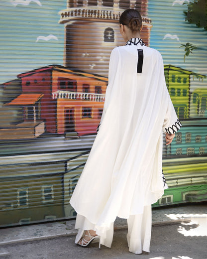 Burcu Aslan Kimono ETOS LINEN CAFTAN KIMONO