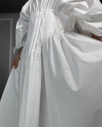 Burcu Aslan Dress VOREL OVERSIZE COTTON DRESS