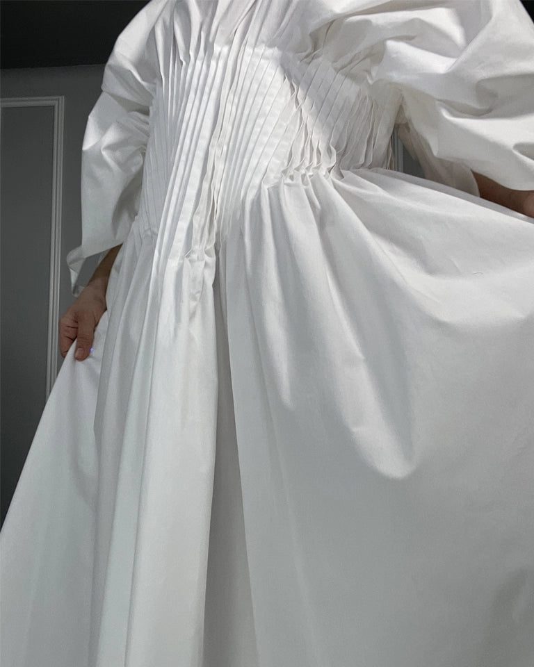 Burcu Aslan Dress VOREL OVERSIZE COTTON DRESS
