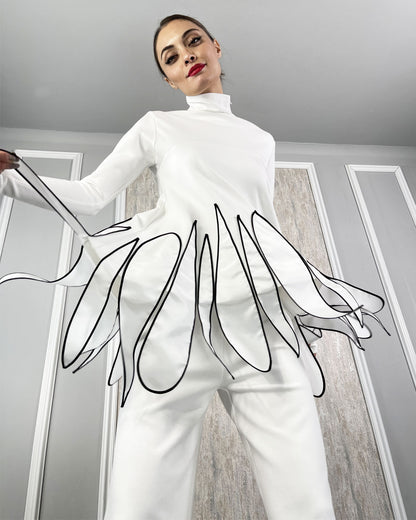 Burcu Aslan Blouse ELINA FLEXIBLE TUNIC - BLOUSE