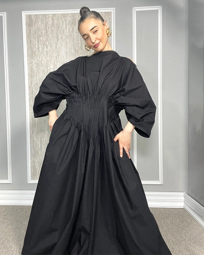 Burcu Aslan Dress TARO OVERSIZE COTTON DRESS