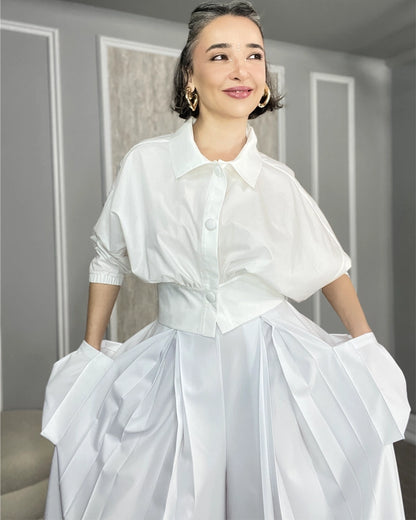 Burcu Aslan Shirt SIRE COTTON SHIRT