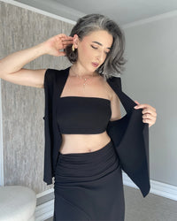 Burcu Aslan Vest GEMONO OVERSIZE  FLEXIBLE VEST
