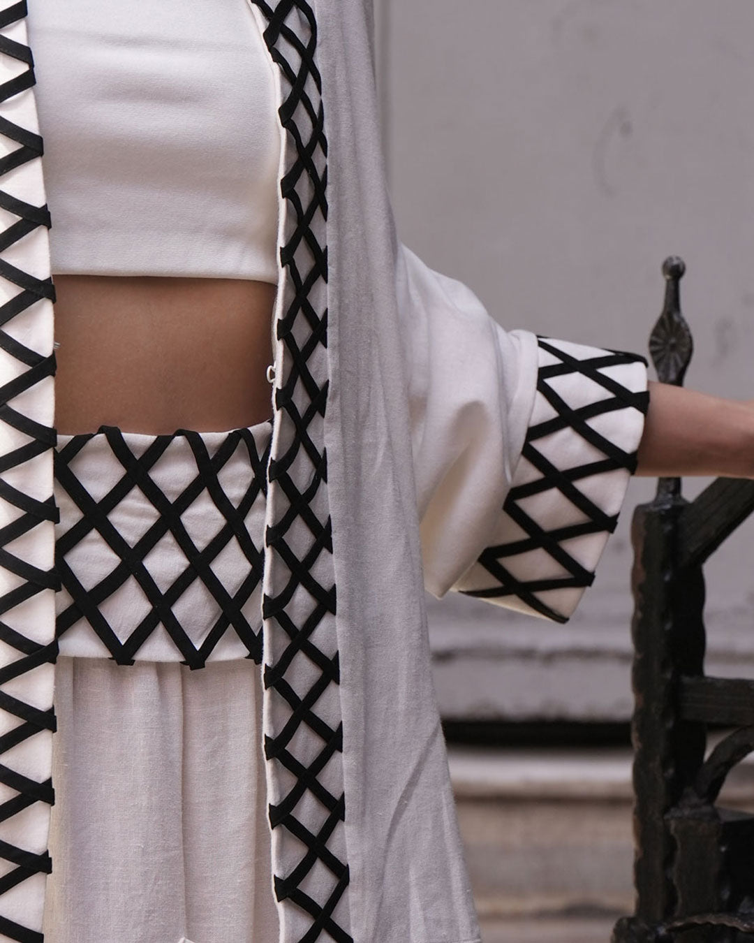 Burcu Aslan Kimono ETOS LINEN CAFTAN KIMONO