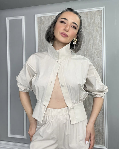 Burcu Aslan Shirt HASSA COTTON SHIRT