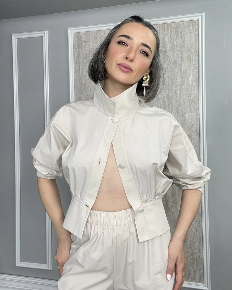 Burcu Aslan Shirt HASSA COTTON SHIRT