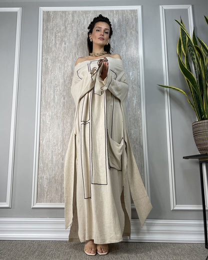 burcuaslan Dress ZOMA LINEN DRESS