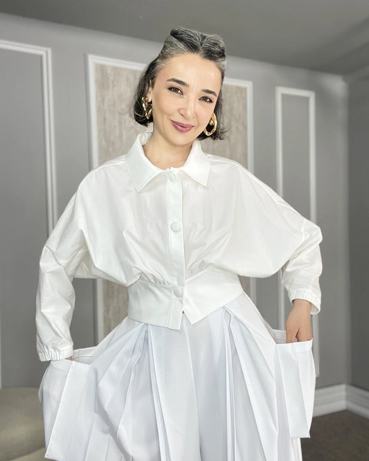 Burcu Aslan Shirt SIRE COTTON SHIRT