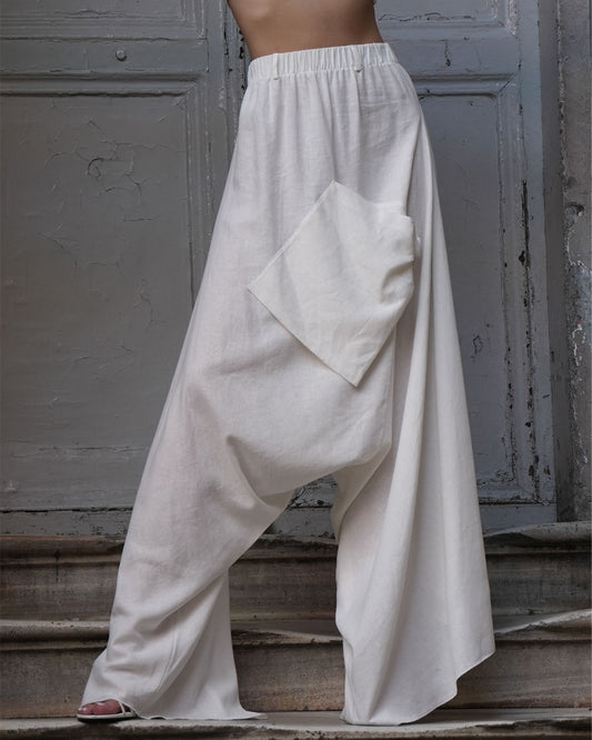 Burcu Aslan Shalwar ASYO LINEN SHALWAR