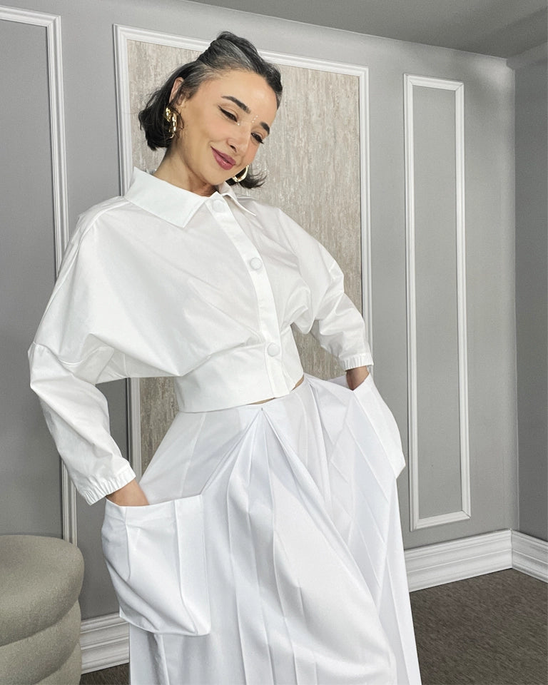 Burcu Aslan Shirt SIRE COTTON SHIRT
