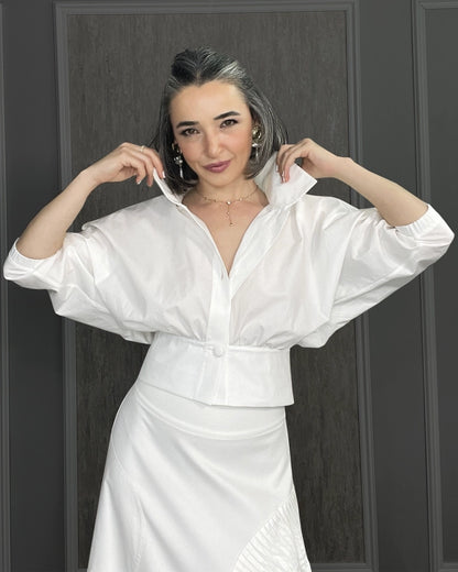 Burcu Aslan Shirt SIRE COTTON SHIRT