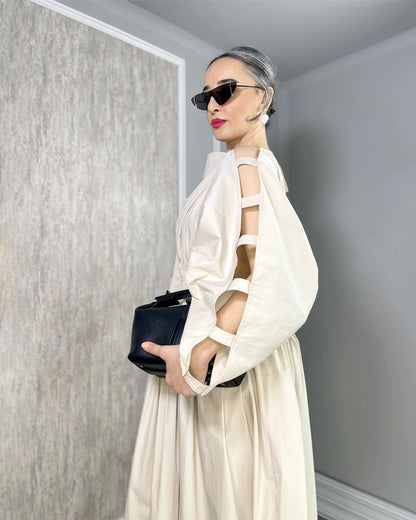 Burcu Aslan Dress NALE COTTON OVERSIZE DRESS