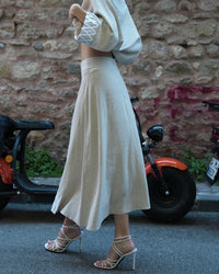 LANE LINEN SKIRT