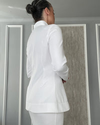 Burcu Aslan Shirt BUSA WOMEN'S ZIP-UP MANDARIN COLLAR MEDICAL & BEAUTY SHIRT JACKET