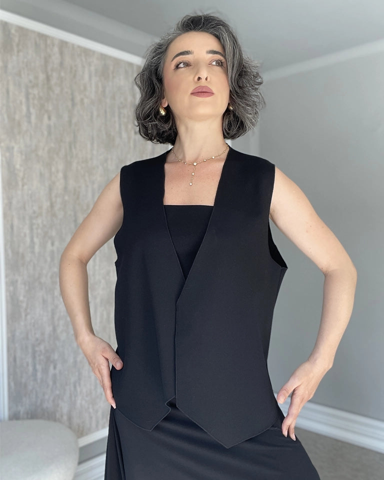 Burcu Aslan Vest GEMONO OVERSIZE  FLEXIBLE VEST
