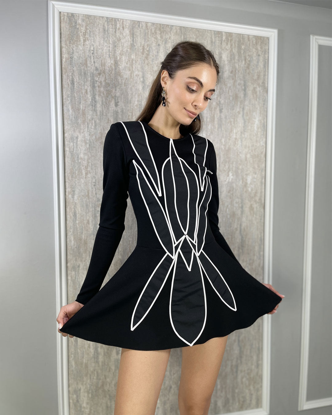 Burcu Aslan Dress CENO FLEXIBLE MINI DRESS-TUNIC