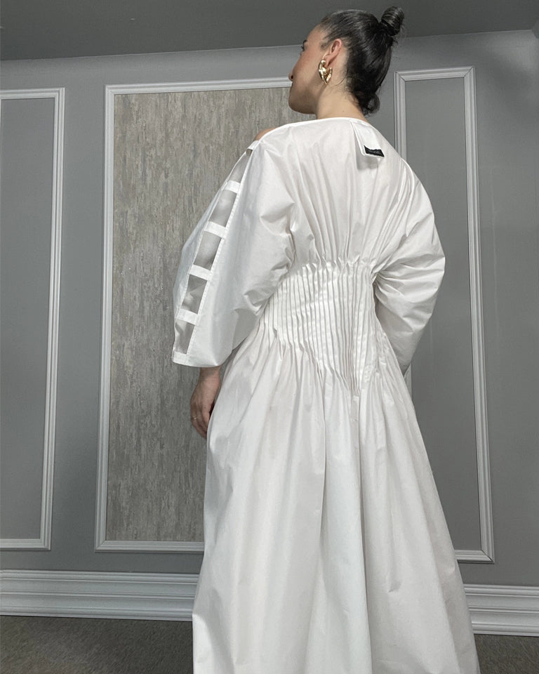 Burcu Aslan Dress VOREL OVERSIZE COTTON DRESS