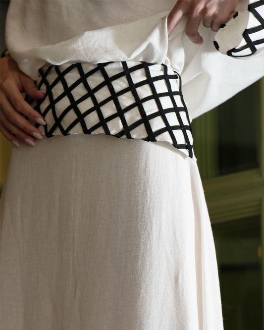 Burcu Aslan Belts MAIA LINEN BELT