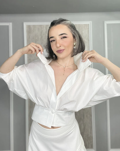 Burcu Aslan Shirt SIRE COTTON SHIRT