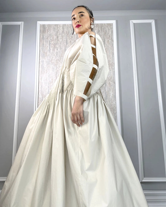 Burcu Aslan Dress NALE COTTON OVERSIZE DRESS