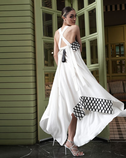 Burcu Aslan Dress EPO LINEN DRESS