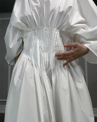 Burcu Aslan Dress VOREL OVERSIZE COTTON DRESS