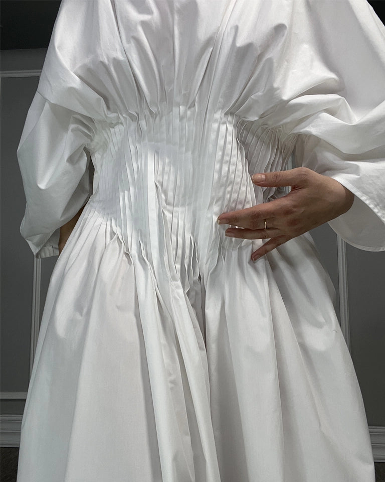 Burcu Aslan Dress VOREL OVERSIZE COTTON DRESS