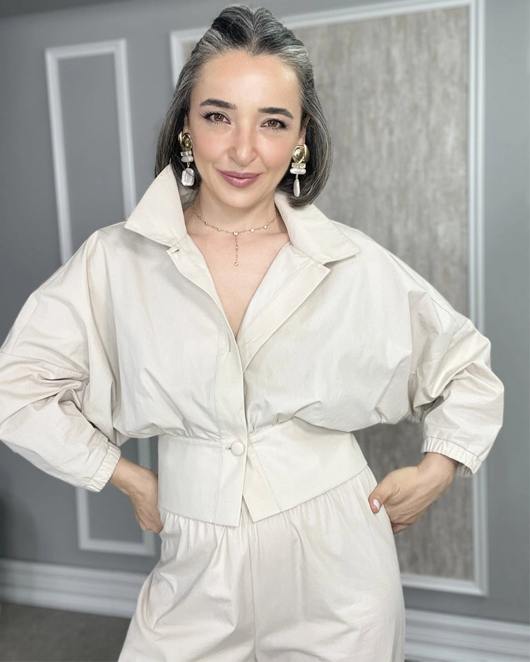 Burcu Aslan Shirt HASSA COTTON SHIRT