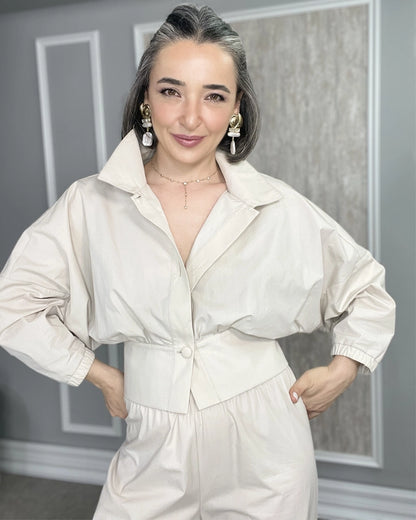 Burcu Aslan Shirt HASSA COTTON SHIRT