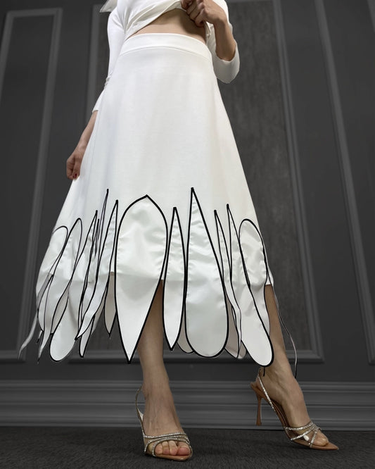 Burcu Aslan Skirt EPİ STRECHY VISCOSE SKIRT