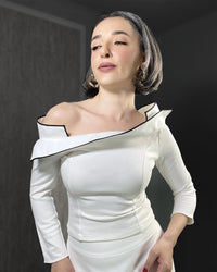 Burcu Aslan Blouse EPİLO FLEXIBLE VISCOSE BLOUSE