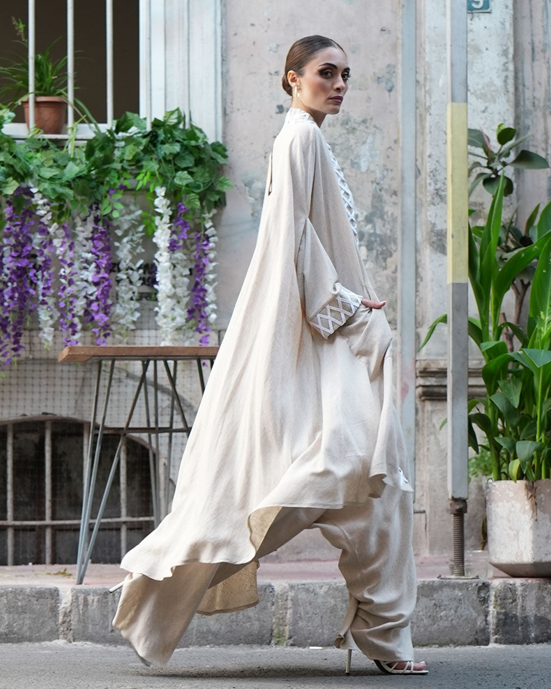 KUARK LINEN CAFTAN KIMONO