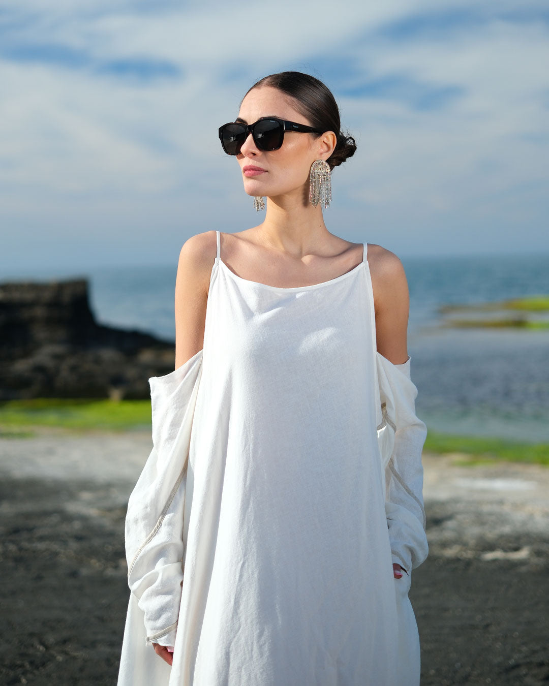 Burcu Aslan Dress CINA LINEN DRESS